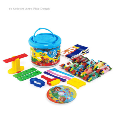 خمیر 10 رنگ آریا سطلی