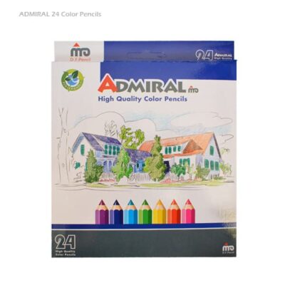 مداد رنگی ۲۴ رنگ ادمیرال