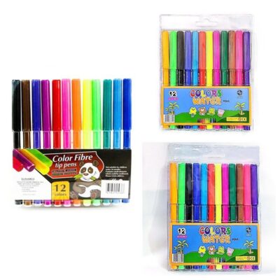 ماژیک رنگ‌آمیزی ۱۲ رنگ